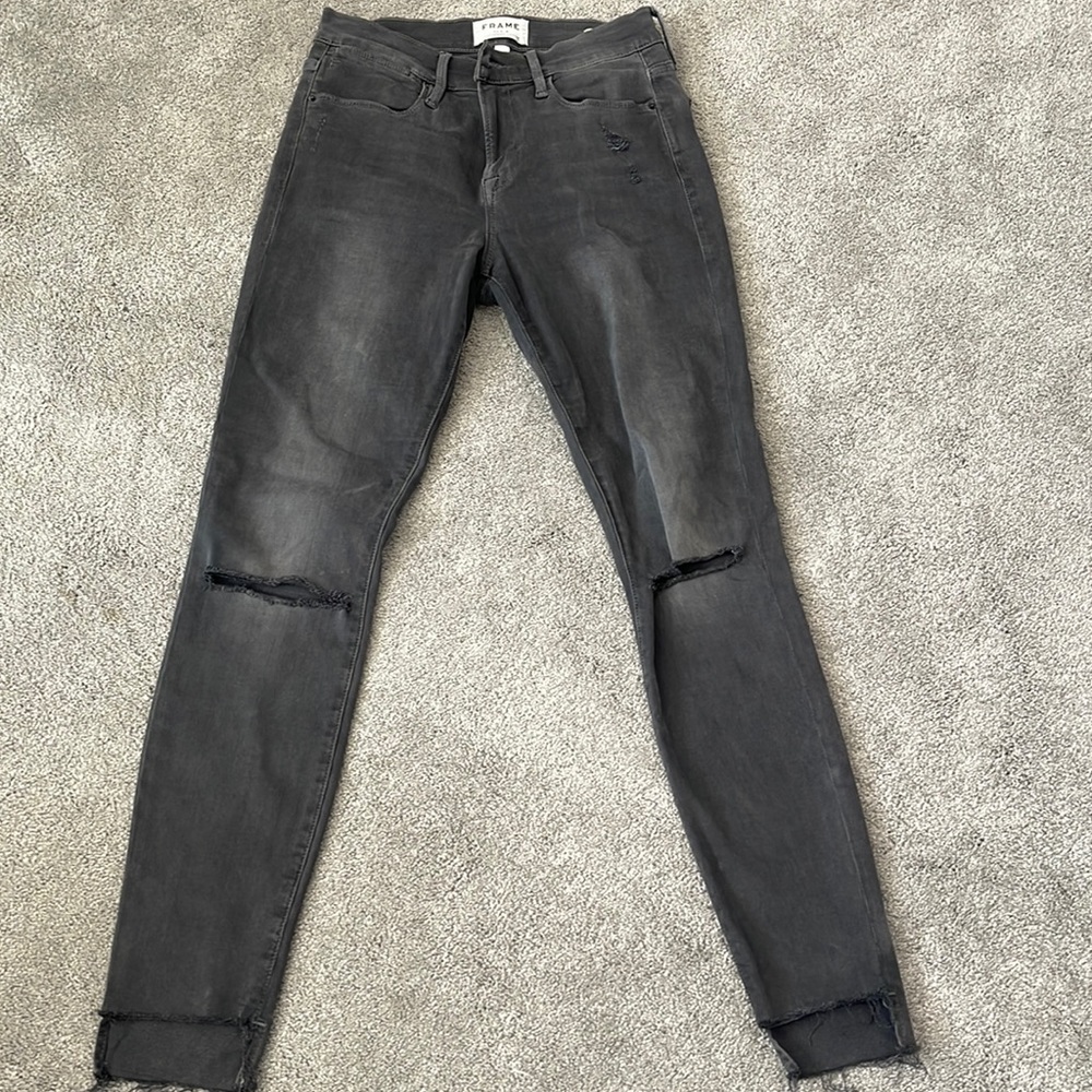 Frame Le High skinny